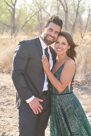 Bachelorette Katie Thurston Accepts Proposal from Blake Moynes with a Neil Lane Couture Diamond Ring During ABC's Hit Romance Reality Series The Bachelorette
