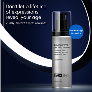Fight the Formation of Expression Lines with PCA SKIN®'s New Targeted Neuropeptide Spot Treatment, ExLinea Pro Peptide Serum