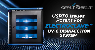 USPTO Issues Patent for ElectroClaveTM UV-C Disinfection System