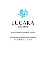 Lucara Announces Strong Results for the Second Quarter of 2021 and Full Project Financing for the Karowe Underground Expansion (CNW Group/Lucara Diamond Corp.)