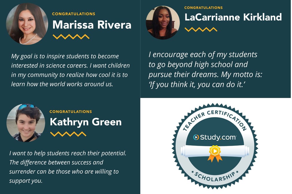 Study.com Announces Teacher Scholarship Award Recipients - Vimarsana News