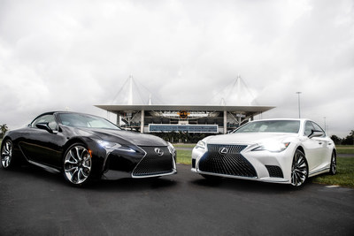 Lexus will be the Official Luxury Vehicle of the Miami Dolphins and Hard Rock Stadium