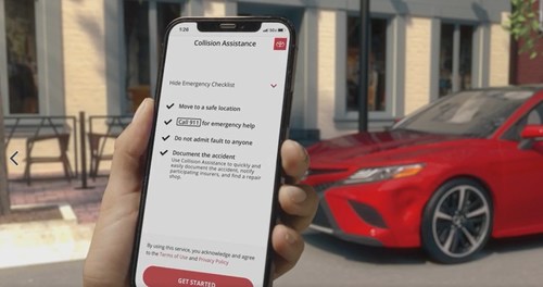 Toyota Debuts Mobile Collision Assistance Service