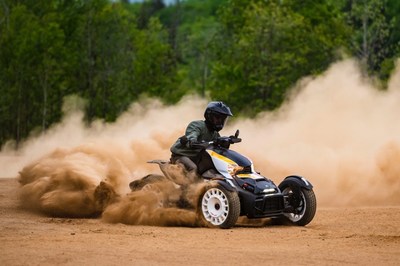 The 2022 Can-Am Ryker Rally Edition is stunning to look at and more capable than ever. ©BRP 2021 (CNW Group/BRP Inc.)