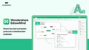 A versão 9.0 do Wondershare EdrawMind Apresenta uma Nova UI e Ferramentas Avançadas