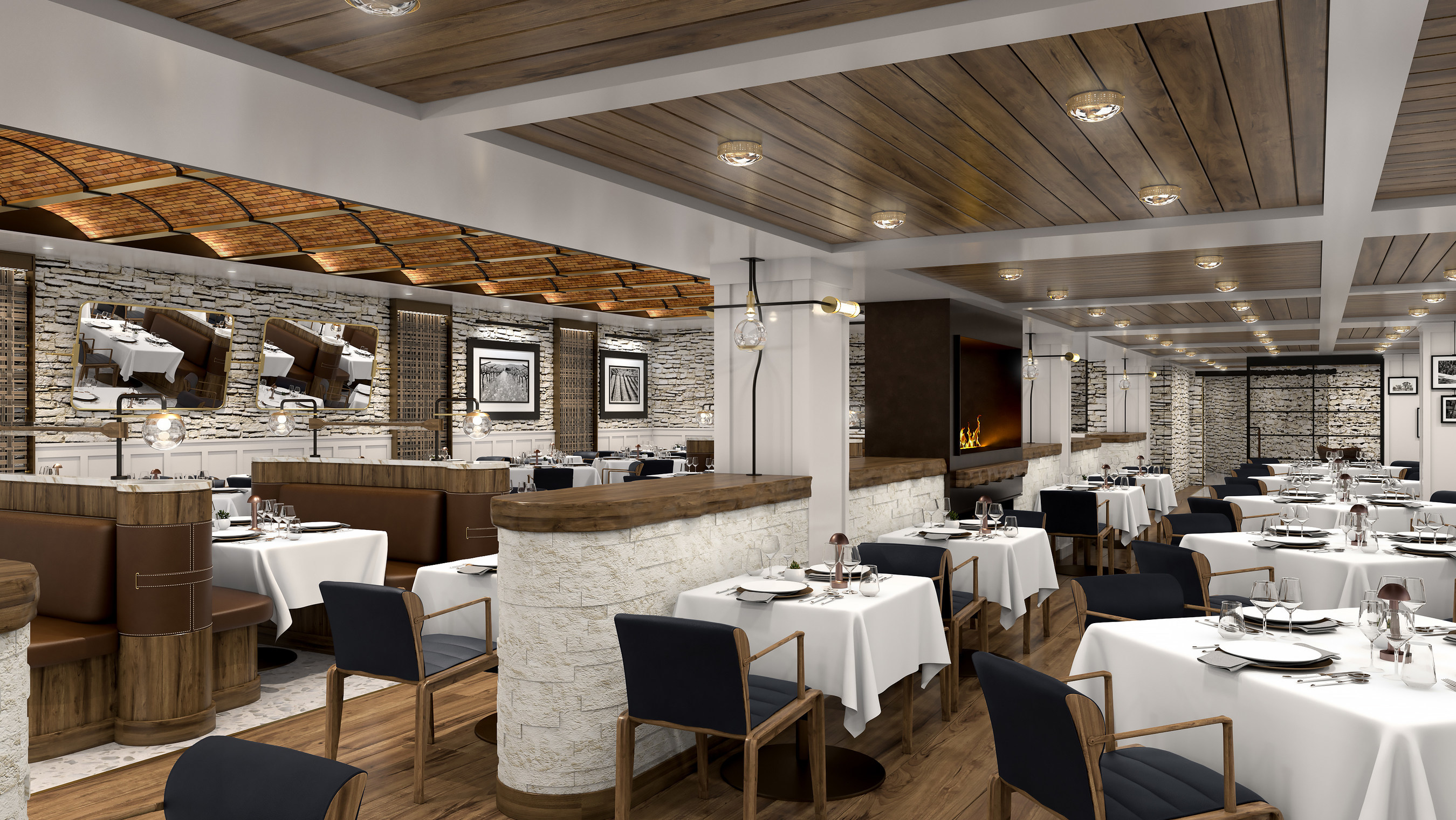 Ember is the signature addition to Oceania Cruises' family of restaurants  (August 2021)