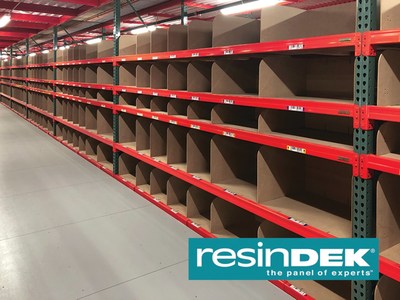 ResinDek® Shelving System, Engineered to Store and Organize Case Goods or Other Items in Industrial Pallet Racks or Storage Shelves