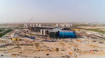 SeaWorld Abu Dhabi External Construction Photo (PRNewsfoto/SeaWorld Parks & Entertainment,Miral)
