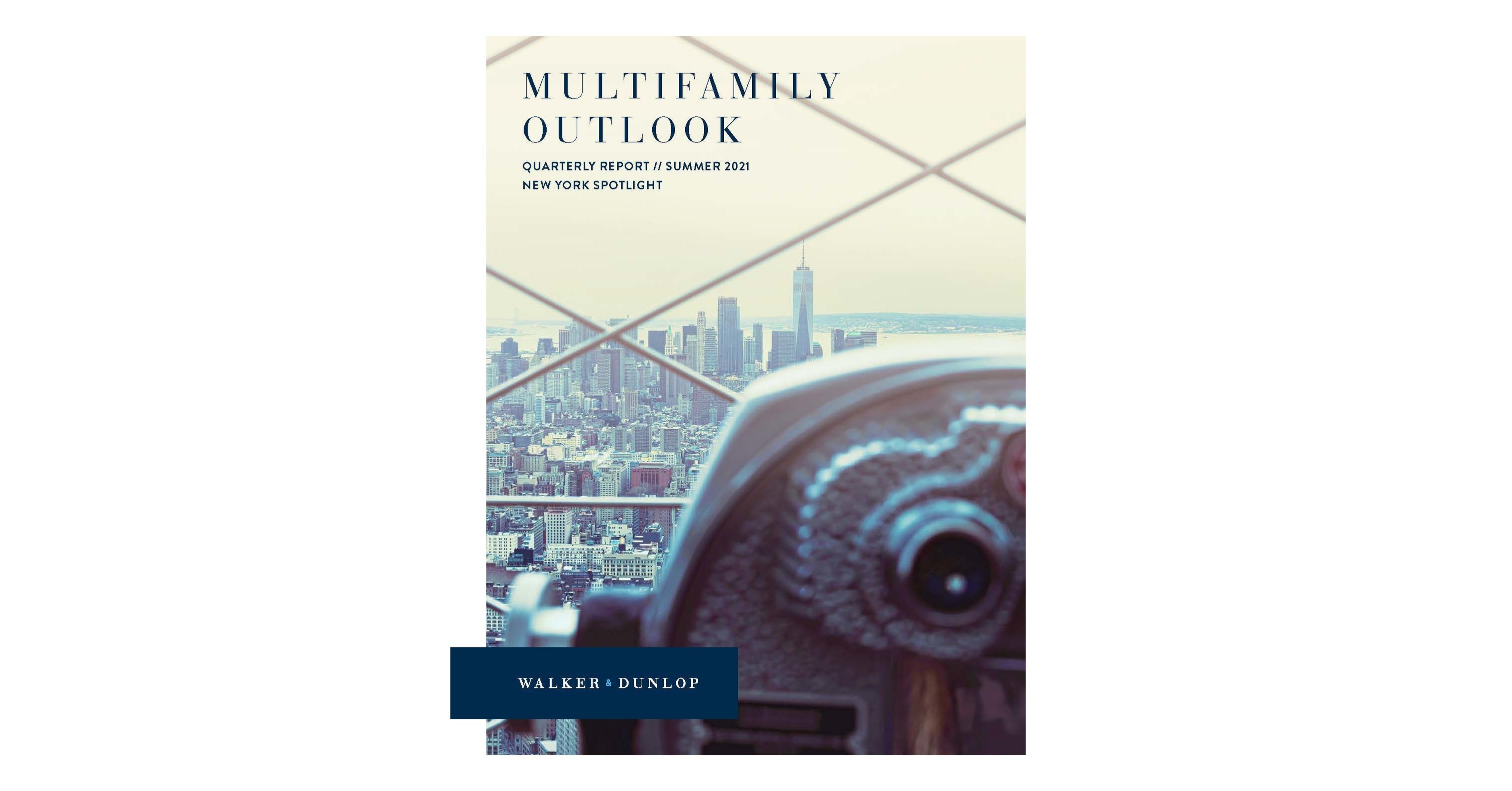 Walker & Dunlop Releases Latest Research with Launch of its Summer Multifamily Outlook
