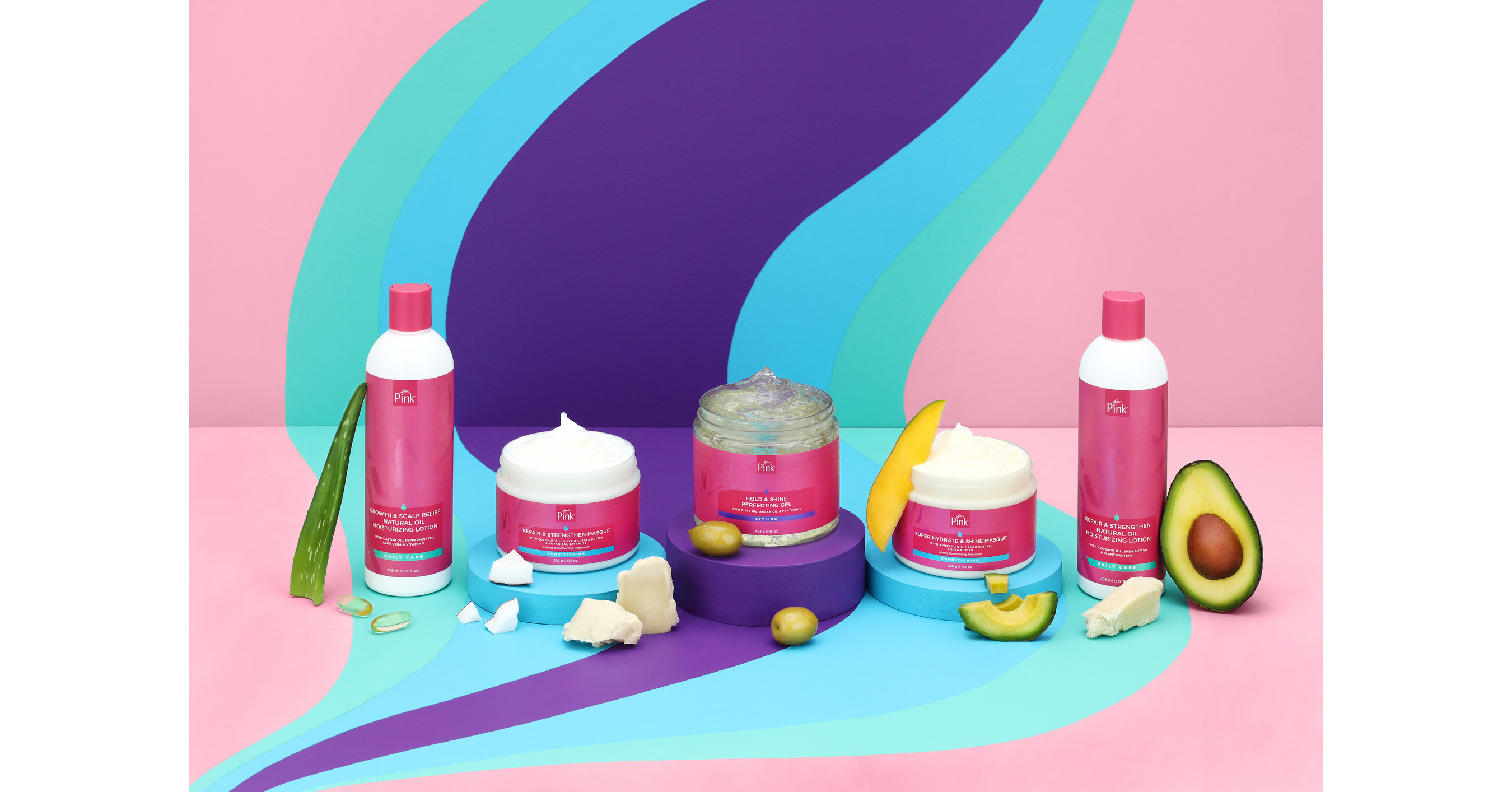 Luster's Pink Moisture Maintenance Collection Adds Five ...