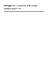 Canadian Tire Corporation MD&A PDF (CNW Group/CANADIAN TIRE CORPORATION, LIMITED)
