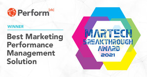 Perform[cb] Recognized for Best Marketing Performance Management Solution in 2021 MarTech Breakthrough Awards