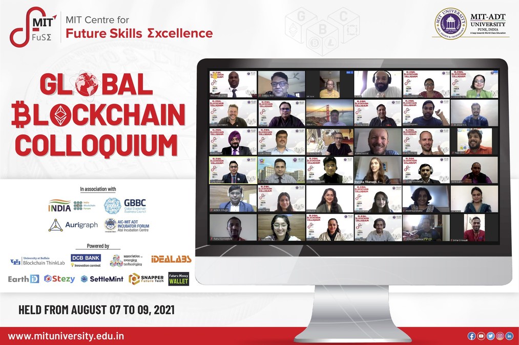 Global Blockchain Colloquium 2021 organized by MIT Centre for Future Skills Excellence - Vimarsana News