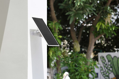 Wasserstein Premium Solar Panel - Unlimited solar power for your Nest Cam, made of US-engineered solar cells. (Up to 5.3W)