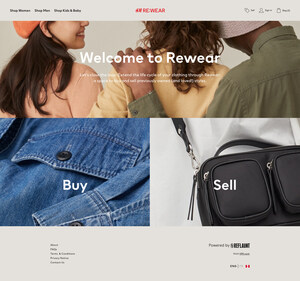 H&amp;M Canada Launches a C2C Resell Platform, H&amp;M Rewear