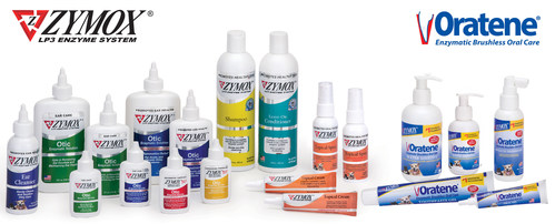ZYMOX Dermatology and Oratene Brushless Oral Care Pet Health Products