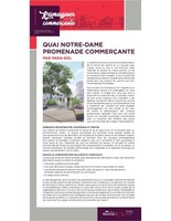 Ramnagement de la rue Notre-Dame  Lachine- Montral prsente les concepts retenus pour revitaliser l'artre commerciale (Groupe CNW/Ville de Montral - Cabinet de la mairesse et du comit excutif)