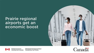 Seven regional airports across the Prairies receiving more than $8 million to maintain regional connectivity and jobs (CNW Group/Prairies Economic Development Canada)