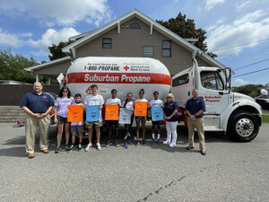 Friday the 13th is a Lucky Day as Suburban Propane Joins Forces with 15-LOVE to Provide Back-to-School Supplies to more than 700 Kids in the New York State Capital Region