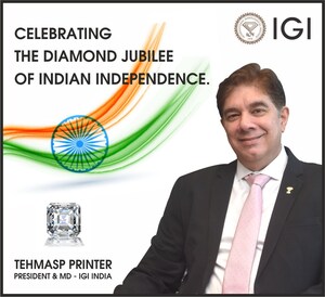 Largest Ever, Laboratory Grown Diamond 'Freedom of India' 14.6 CT. Certified by IGI