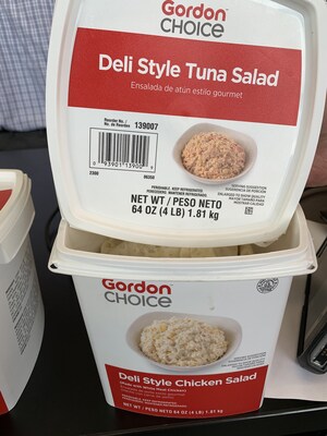 RMH Foods, LLC Issues Allergy Alert on Undeclared Wheat and Tuna in Gordon Choice® Deli Style Tuna and Chicken Salads