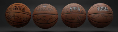 RMD Blockchain Offers an NFT Auction Sale of Four Certified Basketballs, Featuring Signatures From the First 50 Greatest Players Nominated in the Golden Anniversary of the NBA