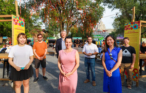 Inauguration du Marché public asiatique de Montréal dans le Quartier chinois