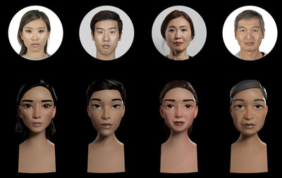 Pinscreen's stylized Avatars