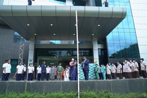 Manipal Hospitals Whitefield and Columbia Asia Hospitals Whitefield (A unit of Manipal Hospitals) celebrates Independence Day with a cause, normalizes the role of fathers in Parenting for Gender Equality