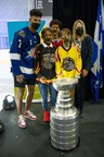Mathieu Joseph, gagnant de la Coupe Stanley 2021, salue la persévérance et la réussite des jeunes sportifs de Montréal-Nord