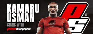 ProSupps HYDE Signs UFC Welter Weight Champion, Kamaru "Nigerian Nightmare" Usman, to Multi-Year Contract