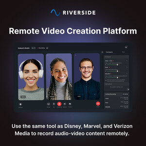 Riverside.fm launches iPhone app, automated editing tools, video transcription, high-quality screen share recording, and more