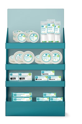 good natured® POS display to enable retailers to maximize space of earth-friendly fast moving consumer goods (CNW Group/Good Natured Products)
