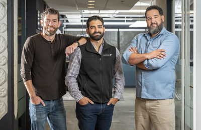 Taxfyle co-founder and CTO Will Sahaditjan, co-founder and CEO Richard Laviña, co-founder and COO Michael Mouriz.  

Photo credit: Jock Fistick