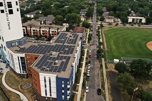 Solar panels at four Riverton Community Housing co-ops meet community savings and sustainability goals