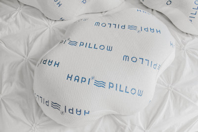 Sleep has a new comfortable shape with the introduction of the Hapi Pillow featuring a unique 3D ergonomic patented design to fit the natural curves of the body and provide essential head, neck, and spinal support. Health Active Products Inc. is on a mission to promote better sleep with its development of the Hapi Pillow. The company's innovative pillow is created with cooling memory foam and is designed to keep the head, neck, and spine aligned to help prevent back pain and neck strain.