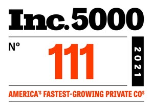 4G Clinical Ranks No. 111 on the 2021 Inc. 5000, With Three-Year Revenue Growth of 3,699 Percent