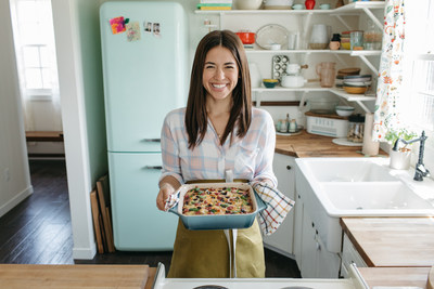 Organic Valley partners with award-winning cookbook author, blogger and mom Molly Yeh to help parents conquer the dinner dash with her Easy Cheesy Garden Hotdish, taking comfort food to the next level. To ease back-to-school stress, families can win a free meal kit with ingredients for Molly’s hotdish recipe plus a month’s supply of Organic Valley products through the “We Got Your Back to School Sweepstakes” https://www.organicvalley.coop/promotions/giveaway/.