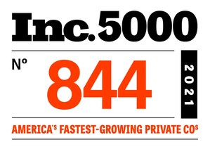 Seychelle Media Ranks No. 844 on the 2021 Inc. 5000 With 3-Year Revenue Growth of 577 Percent