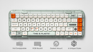 MelGeek Announces Launch of Mojo68 -- A See-Through, Customizable &amp; Programmable Mechanical Keyboard