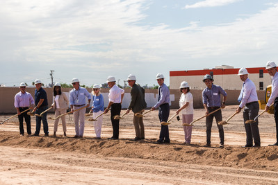 Ground breaking at Mesquite Terrace.