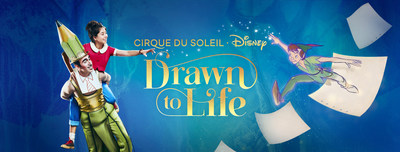 After more than a year of waiting, Cirque du Soleil Entertainment Group and Disney Parks, Experiences and Products are excited to announce that Drawn to Life is scheduled to open on Nov. 18, 2021. The new family-friendly show coming to Walt Disney World Resort in Lake Buena Vista, Fla., is a collaboration between Cirque du Soleil, Walt Disney Animation Studios and Walt Disney Imagineering and will take residency at Disney Springs. (Cirque du Soleil/Disney)