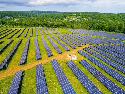 Newfield Solar in New York is just one of hundreds of solar farms built, owned and operated by Nexamp around the country.