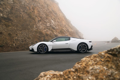 Maserati MC20 on the Monterey, Califonria peninsula