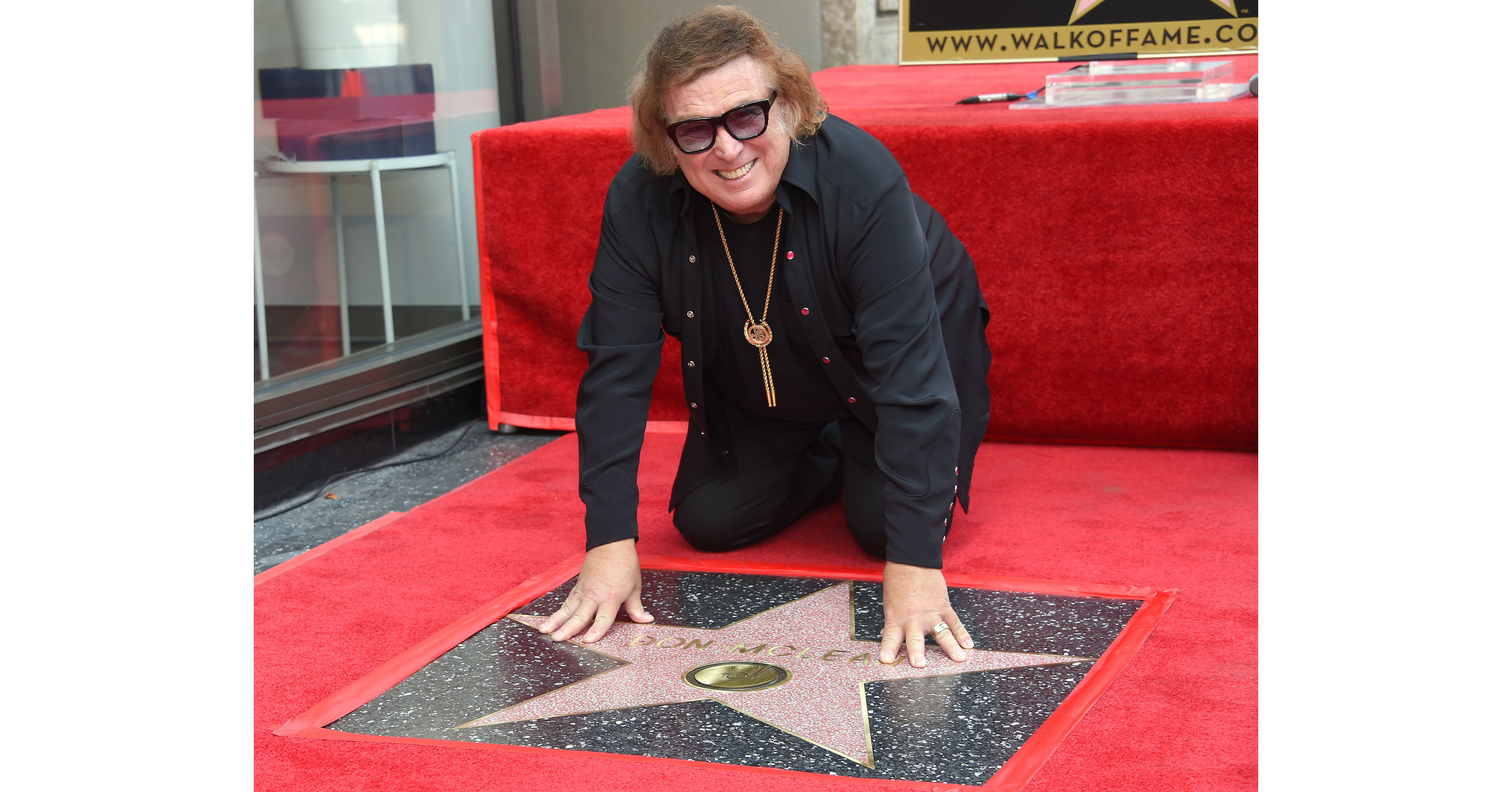 Don McLean Immortalized on Hollywood Boulevard with Star on Hollywood Walk of Fame