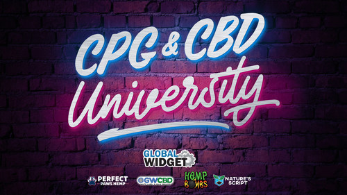 The CPG & CBD University Podcast, produced and distributed by Global Widget, LLC, is available on all major podcast platforms and YouTube.