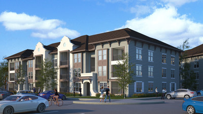 Barings Announces $43.5M Financing For Yager Flats - Rendering courtesy Elmington Capital Group