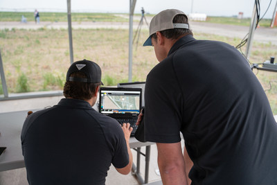 The Swift Tactical Systems team testing low-level ELOS and video transmission with the Silvus StreamCaster radios.