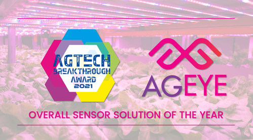 AgTech Breakthrough Award for AgEye