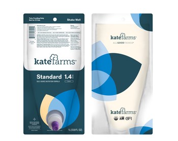 Kate Farms launches the first and only closed system hanging bag delivering plant-based nutrition in the hospital setting, in Peptide 1.5 and Standard 1.4 formulations.